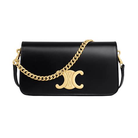 Women's Multipochette in shiny calfskin .